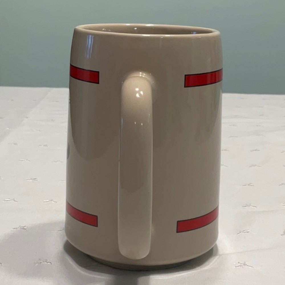 Russ Berrie & Co. Inc. Tall Ceramic Mustache Coffee Mug - Picture 2 of 6